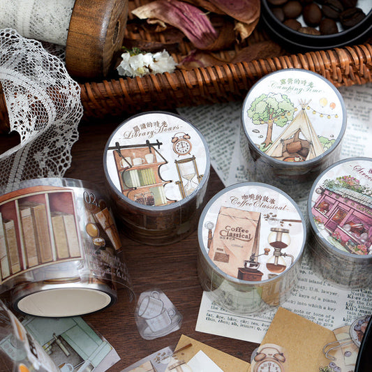 Coffee Theme PET Tape