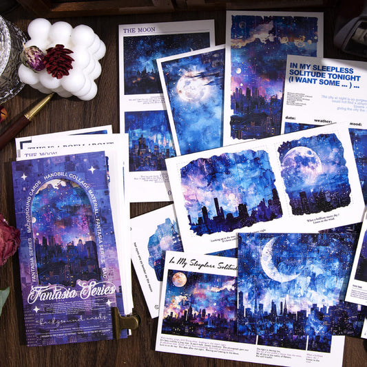 Fantastic Fantasia Series Scrapbook Paper