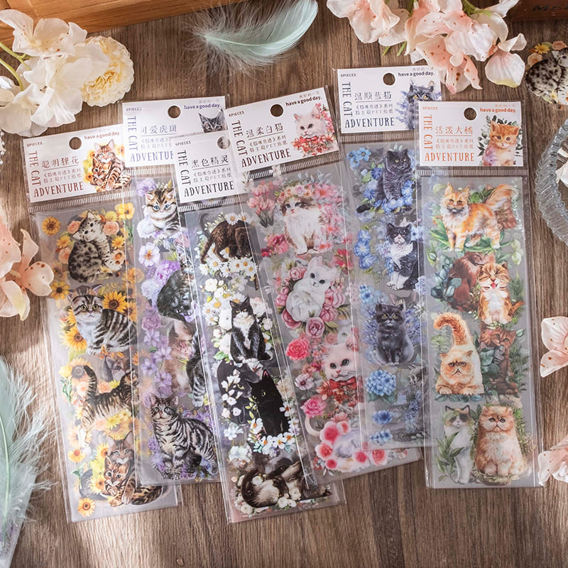 Cat Series Sticker Pack