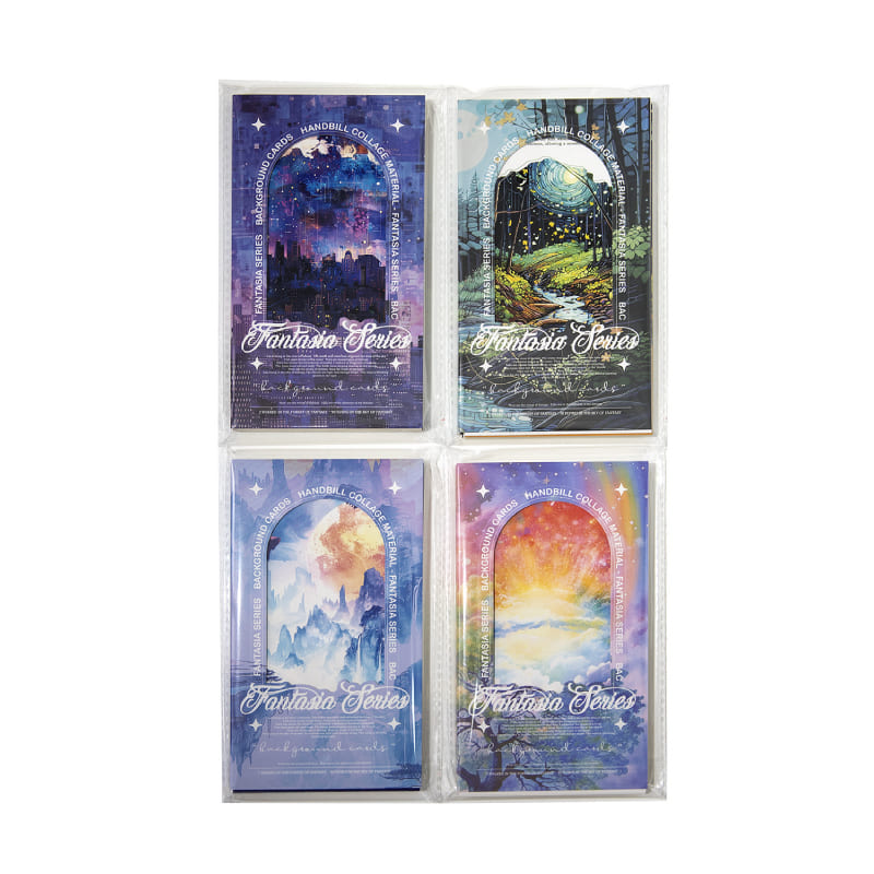 Fantastic Fantasia Series Scrapbook Paper