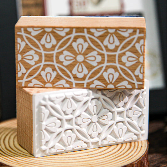 Pattern Series Wooden Stamp