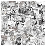 50PCS Vintage Collage Sticker Pack