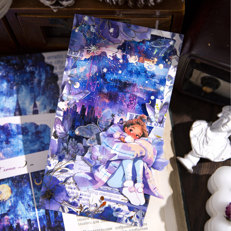 Fantastic Fantasia Series Scrapbook Paper