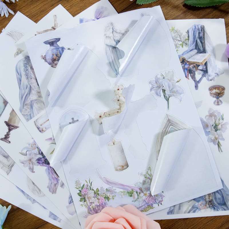 Angel Theme Sticker Book
