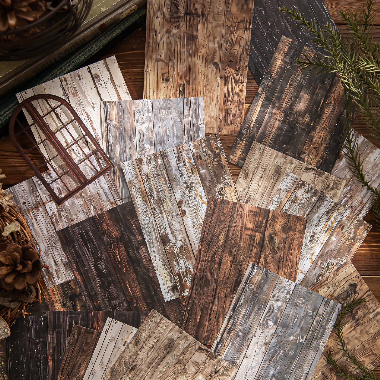 Natural Landscape Scrapbook Paper