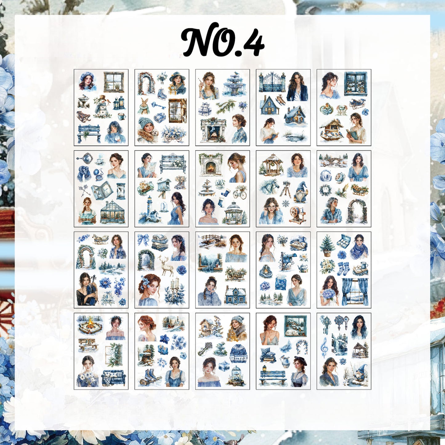 Four Seasons Character Sticker Book