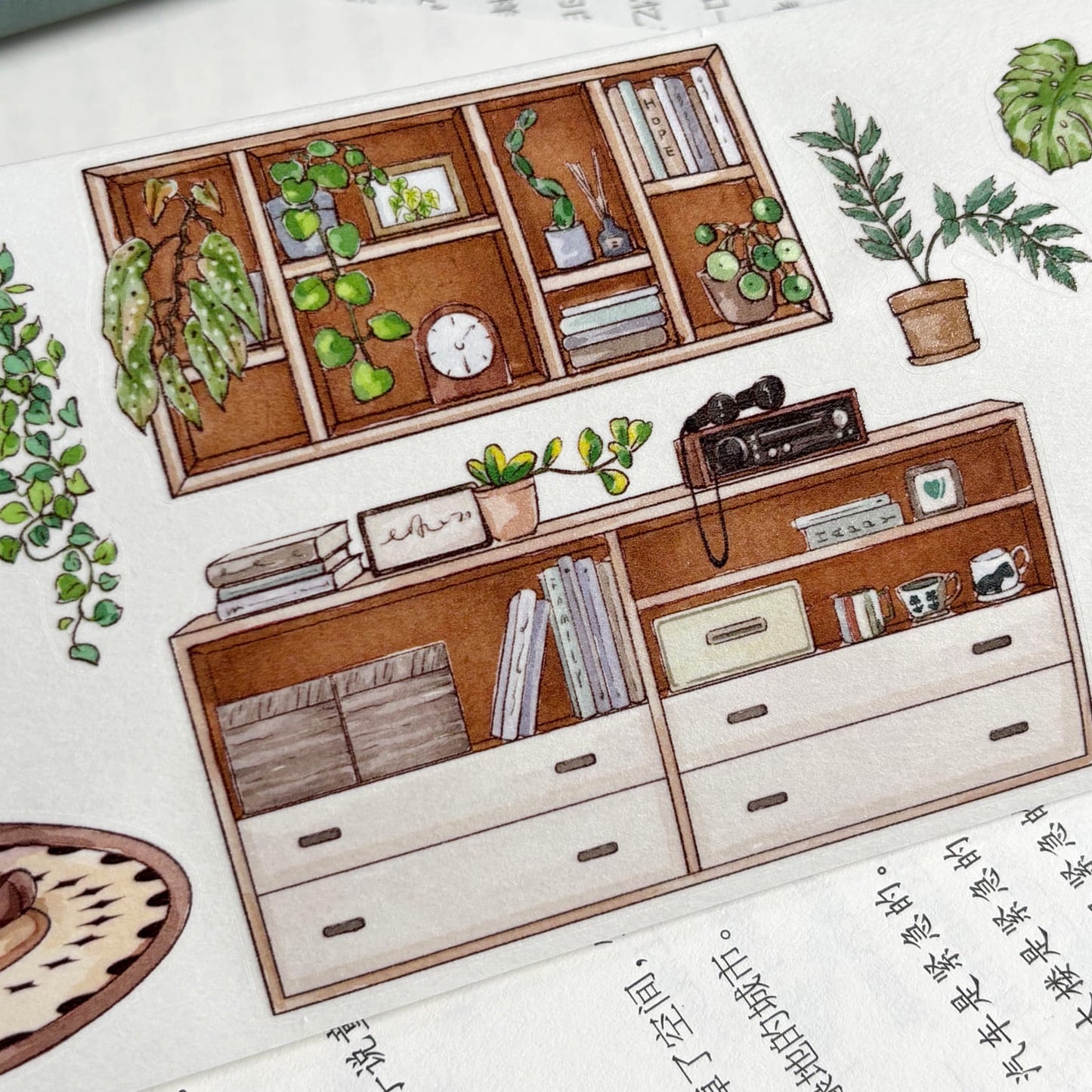 Die-Cutting My Forest House One Cycle PET Tape