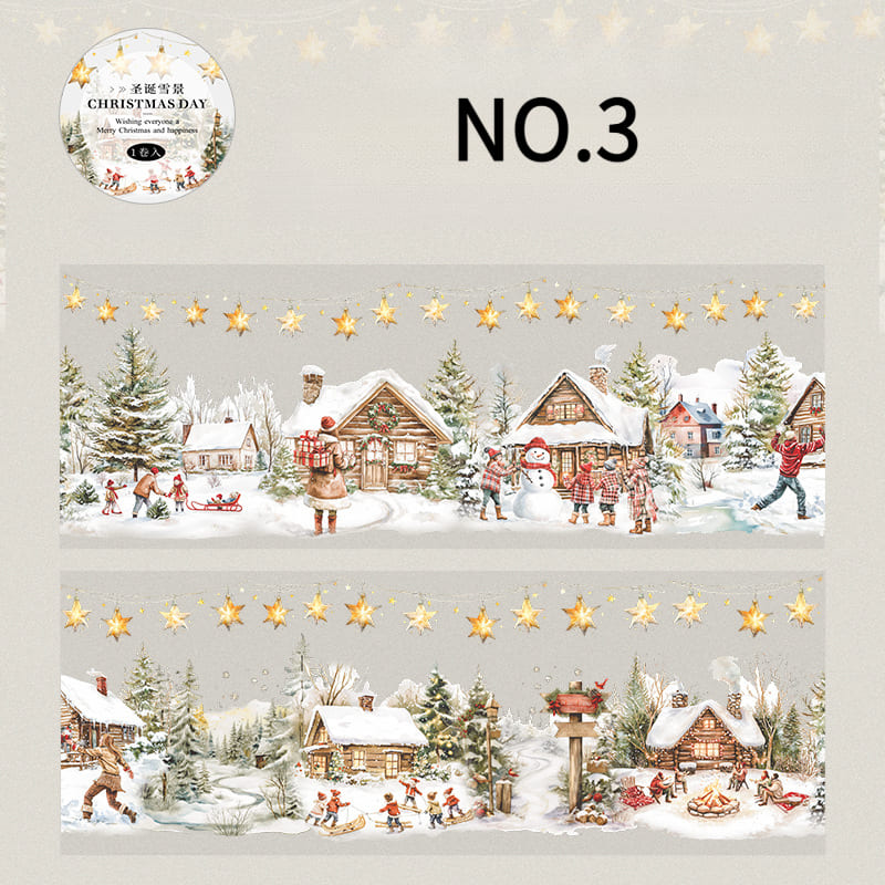 Christmas Series PET Tape