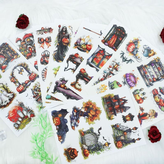 Halloween Series Sticker Book
