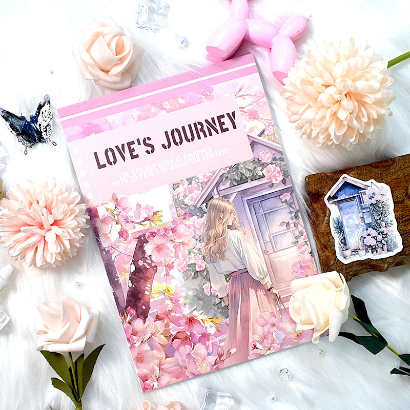 LOVE'S JOURNEY Sticker Book