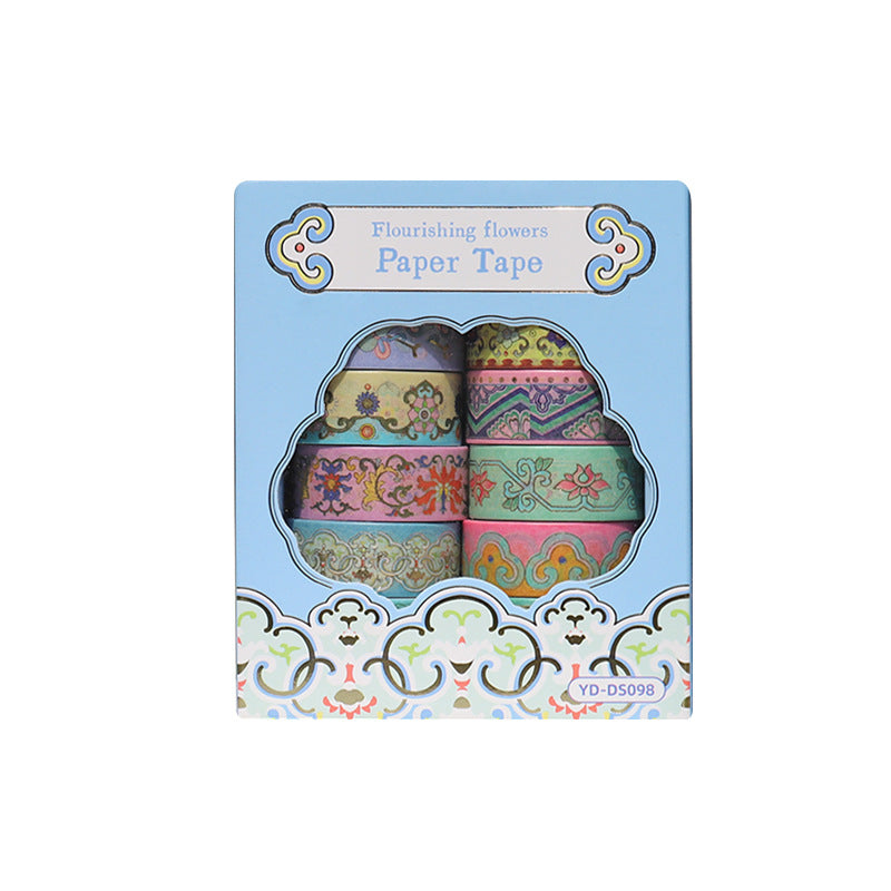 12PCS Dream of the Red Chamber Series Washi Tape Set