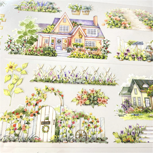 One Cycle Flower Town PET Tape