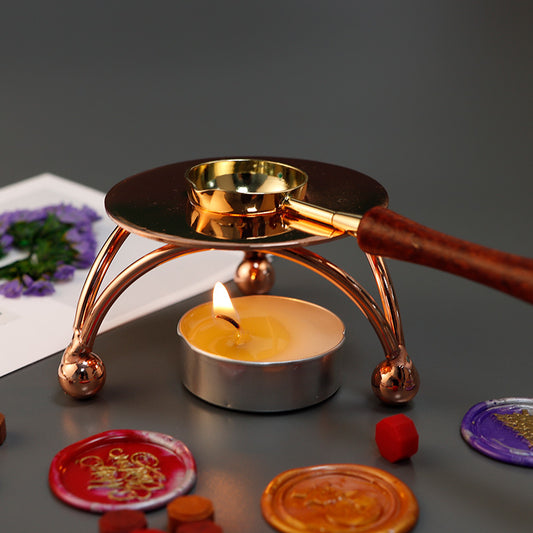 Triangular Iron Frame Wax Melting Furnace