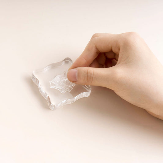 Acrylic Transparent Stamp Handle