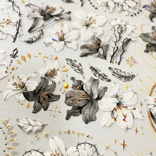 6cm*100cm Lily One Cycle PET Tape