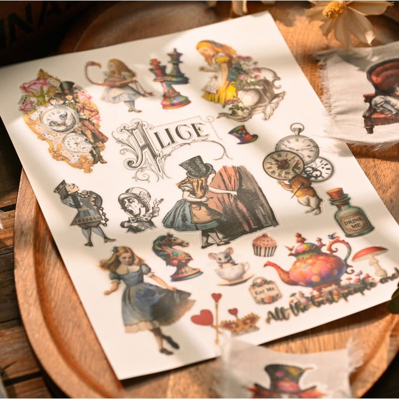 Alice Transfer Stickers