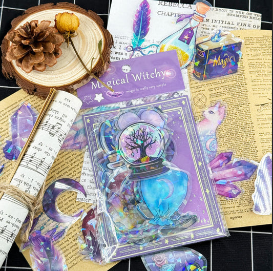 50PCS Witch Magic Sticker Pack