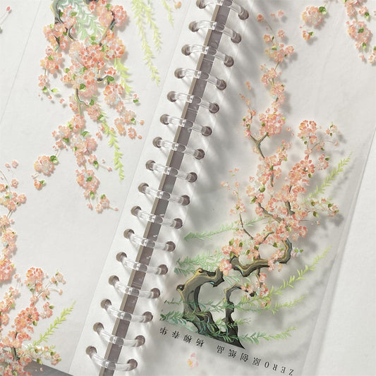 6cm*78cm Pink Willow One Cycle PET Tape