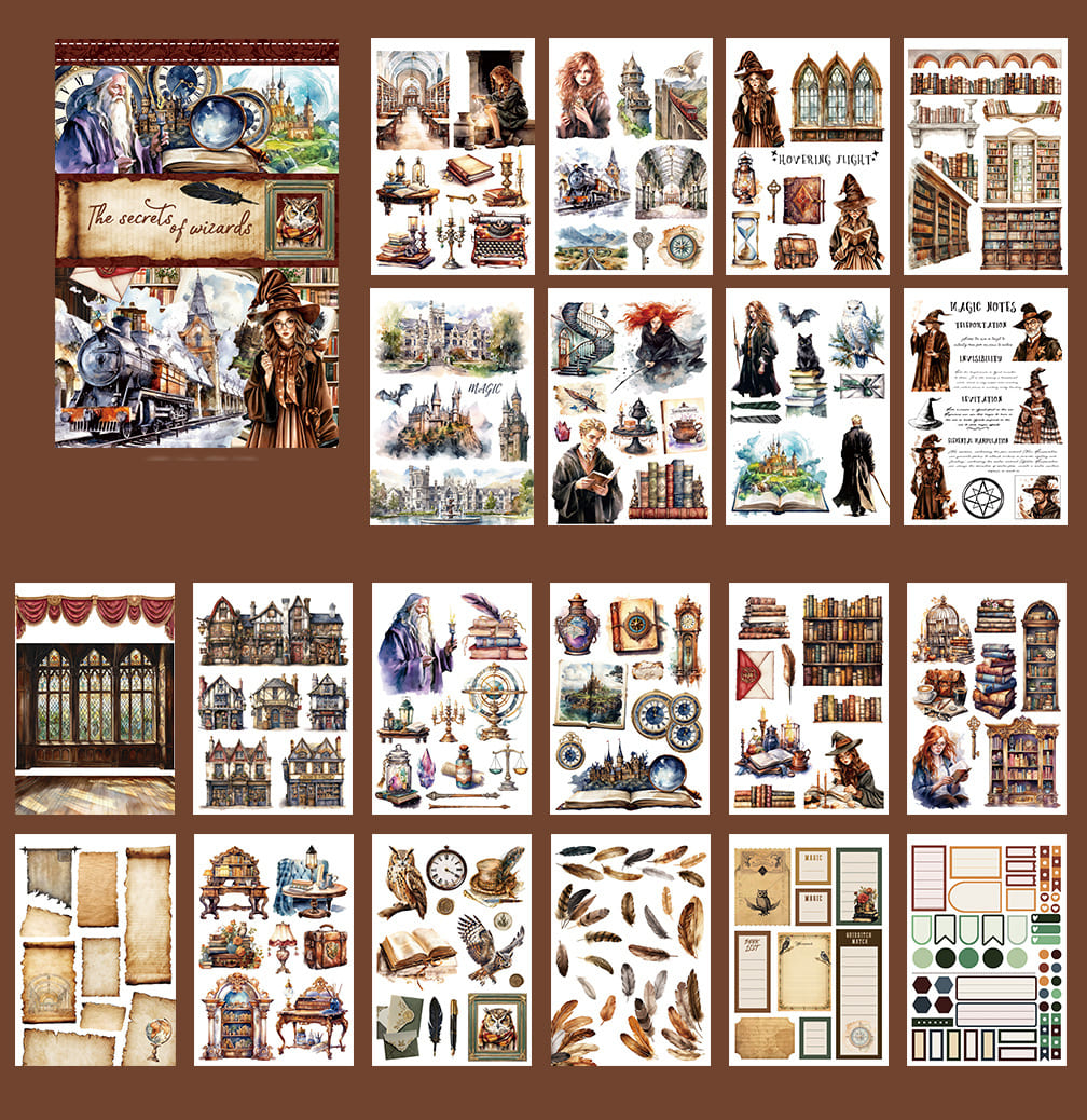 Magic Academy Sticker Book