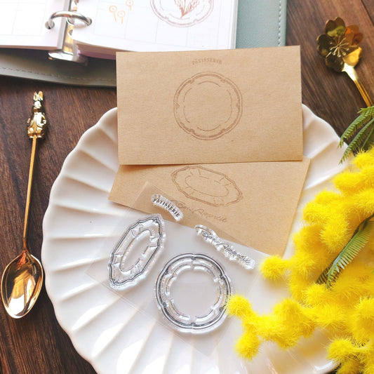 Plate Transparent Stamp