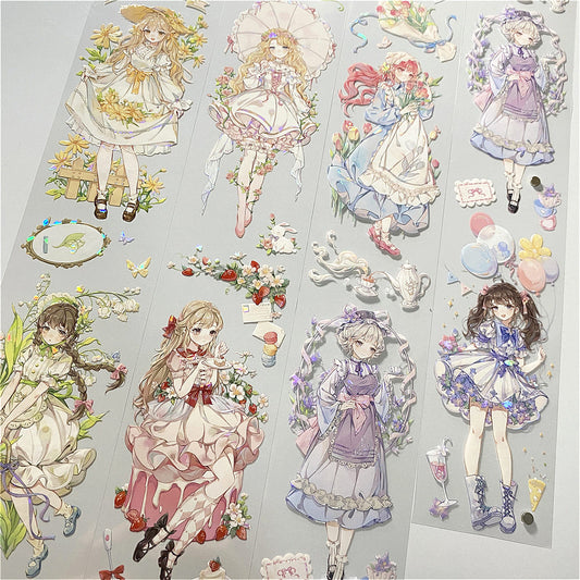 Spring Picnic with Young Girls PET Tape