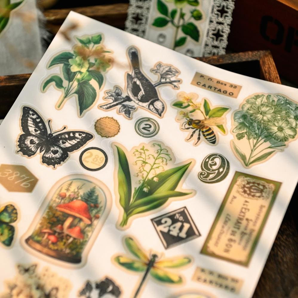 Plant Series Transfer Stickers