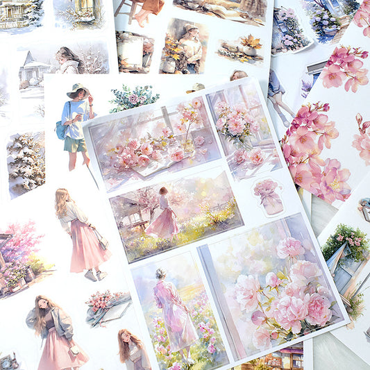 LOVE'S JOURNEY Sticker Book