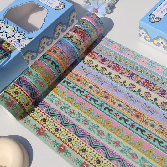 12PCS Dream of the Red Chamber Series Washi Tape Set
