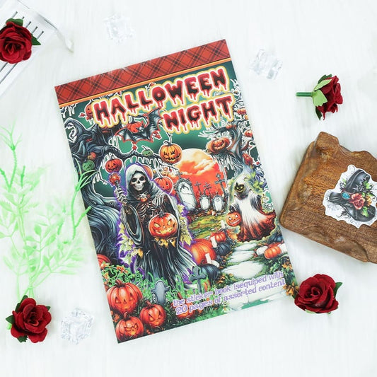 Halloween Series Sticker Book