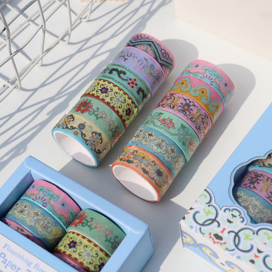 12PCS Dream of the Red Chamber Series Washi Tape Set