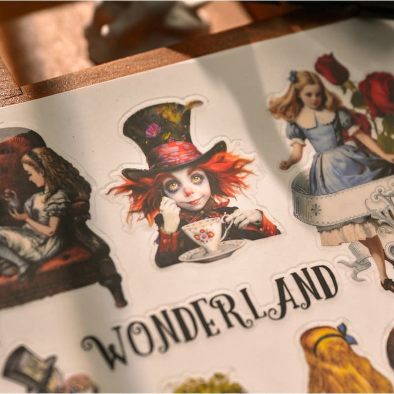 Alice Transfer Stickers