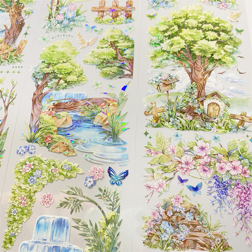 One Cycle Fairy Tale Forest PET Tape