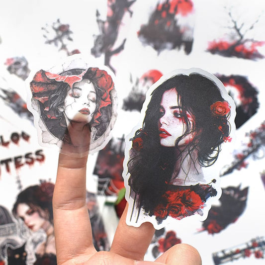 Blood Rose Sticker Book
