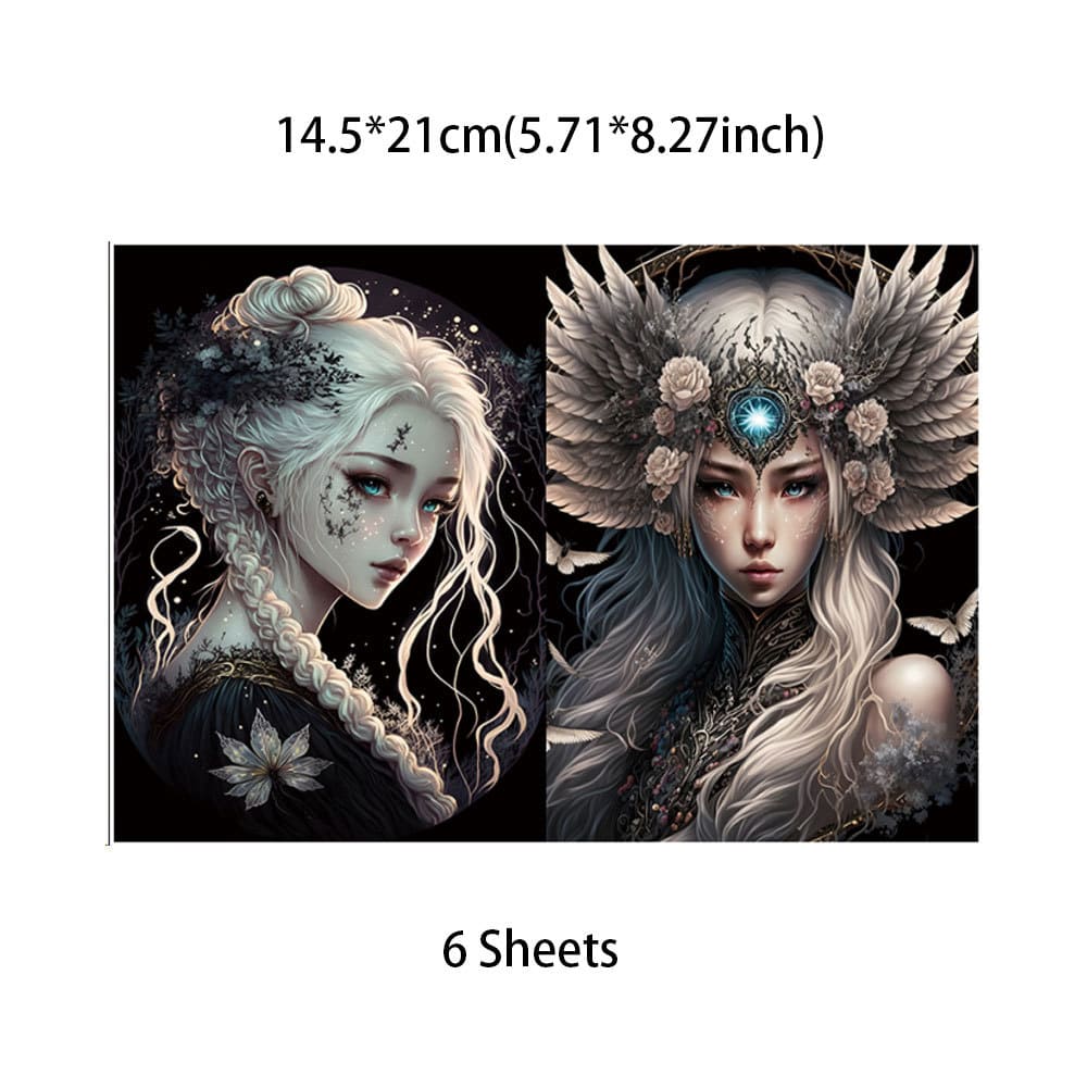 Night Elf Scrapbook Paper