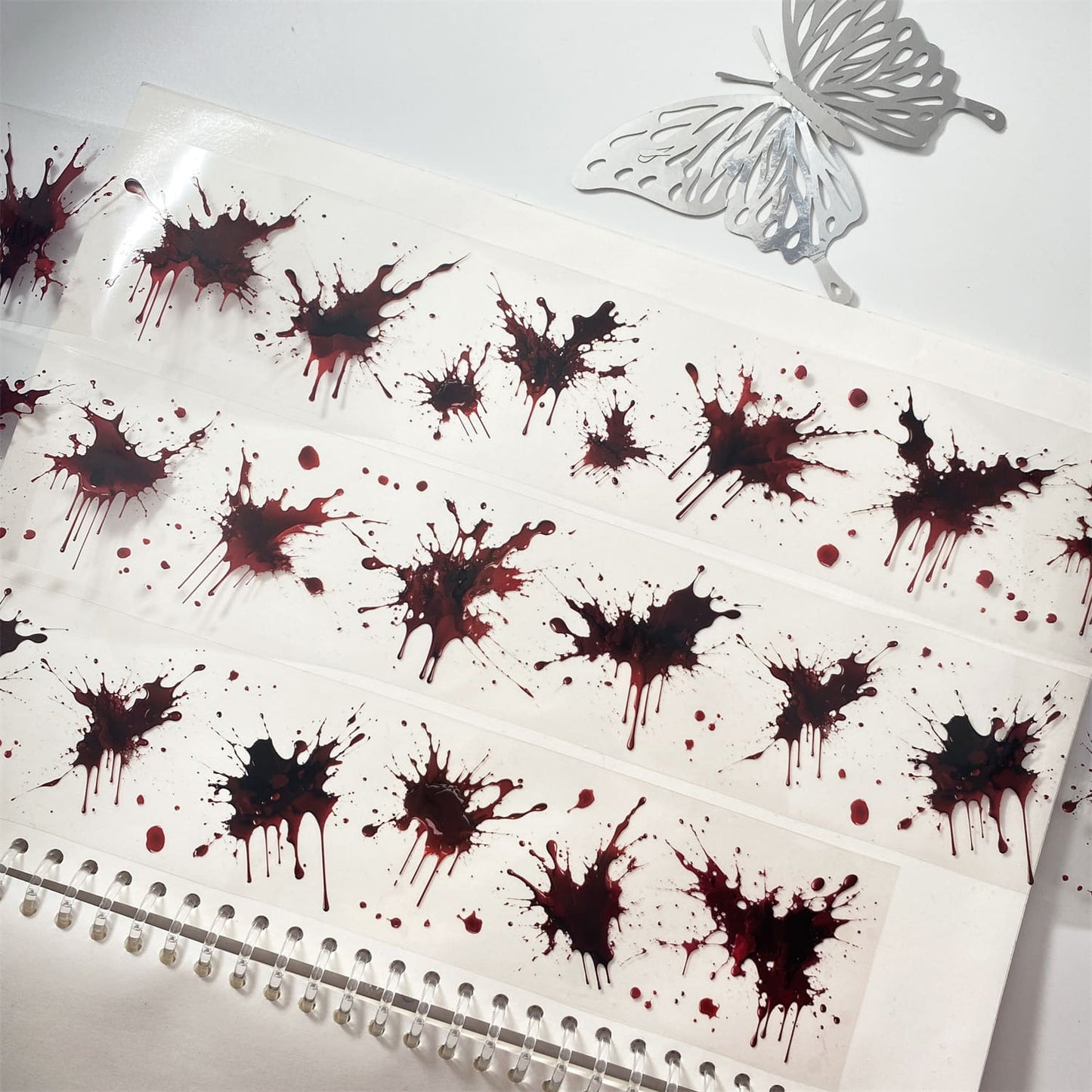 6cm*50cm Blood One Cycle PET Tape