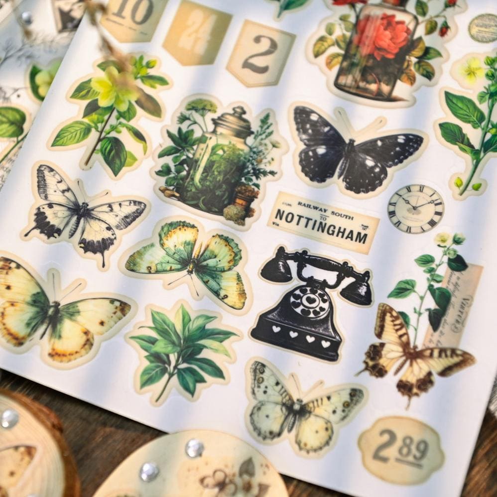 Plant Series Transfer Stickers