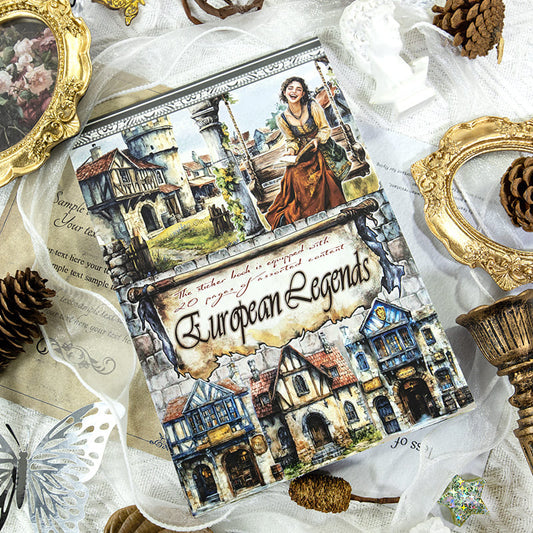 Europe Series Sticker Book