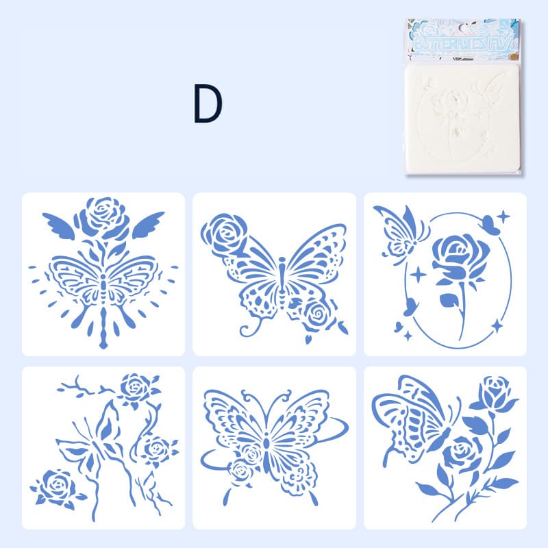Forest Garden Painting Template
