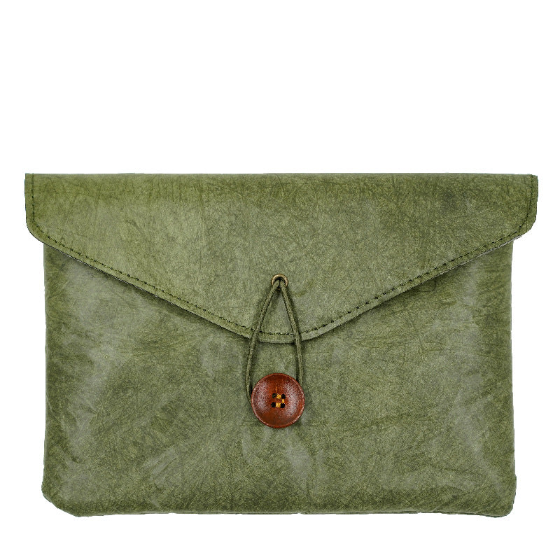 Vintage Scrapbook Material Storage Bag