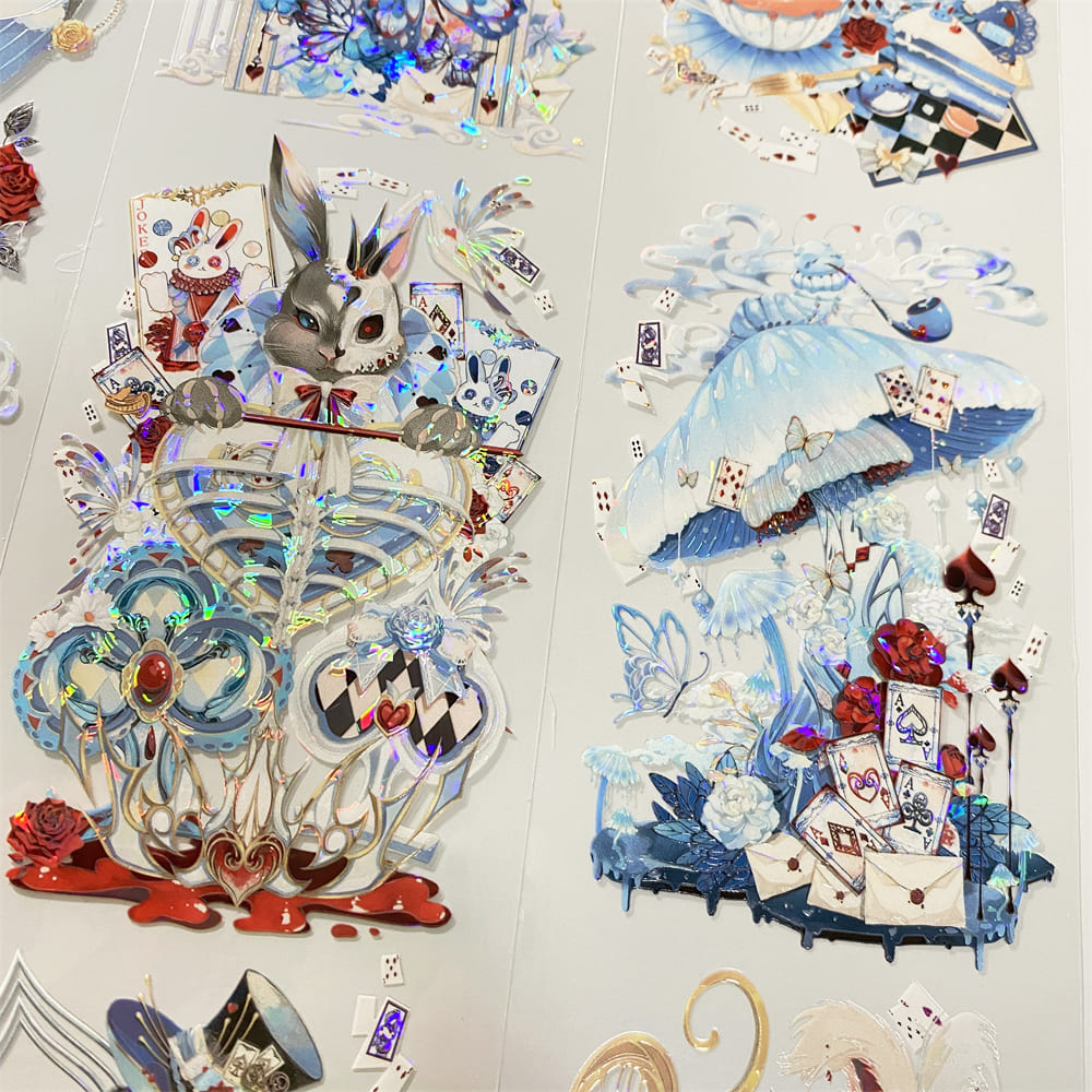 8cm*130cm Chess and Cards Fantasy Realm PET Tape