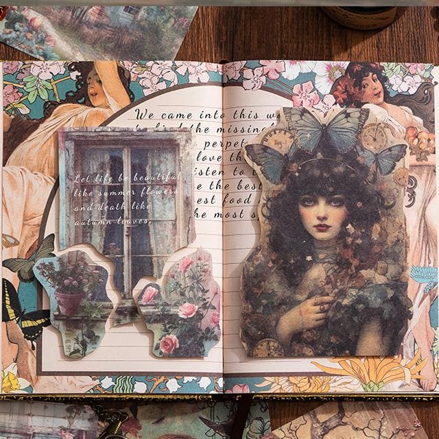 Vintage Handbook Series Collage Paper