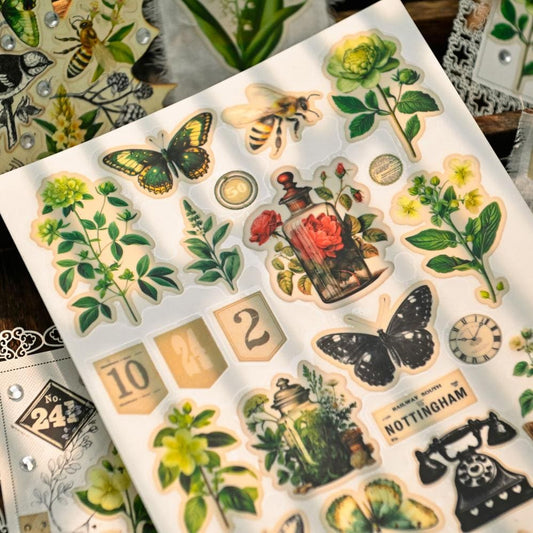 Plant Series Transfer Stickers