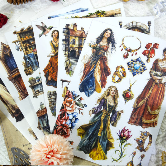 Europe Series Sticker Book