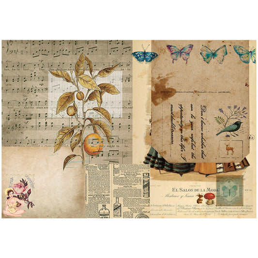 12PCS Scrapbook Paper