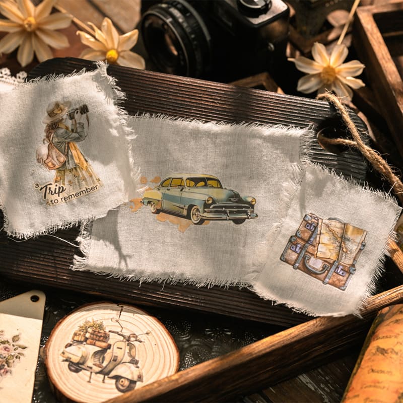 Travel Series Transfer Stickers