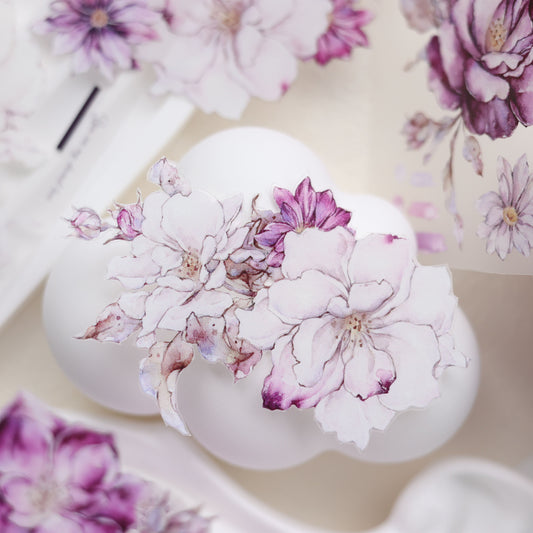 6cm*120cm Wild Rose Washi/PET Tape