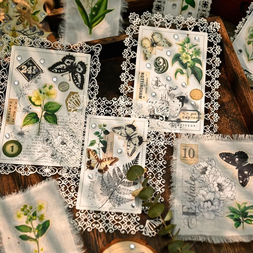 Plant Series Transfer Stickers
