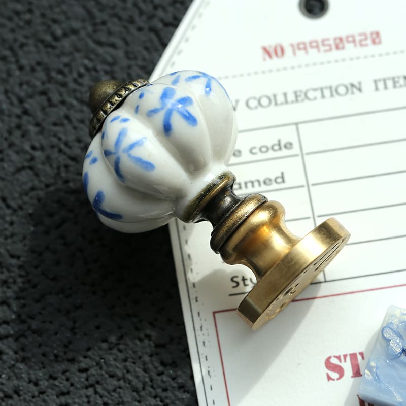 Classical Ceramic Wax Seal Handle