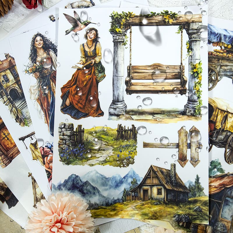 Europe Series Sticker Book