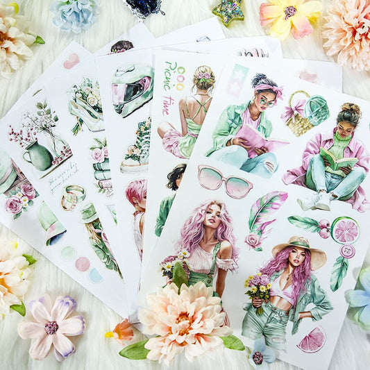 Refreshing Holiday Sticker Book